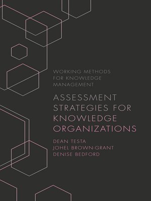 cover image of Assessment Strategies for Knowledge Organizations